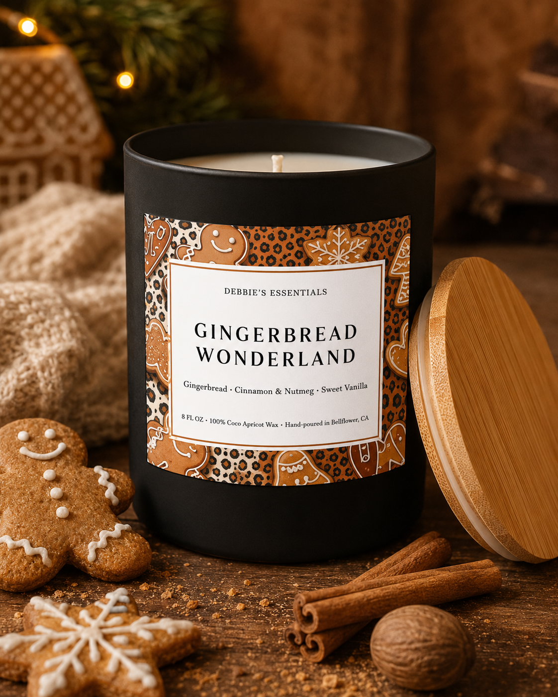Gingerbread Wonderland, Gingerbread, Cinnamon & Nutmeg, Sweet Vanilla