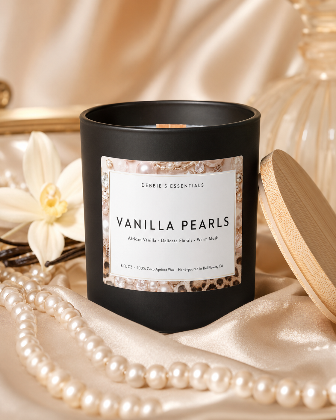 Vanilla Pearls, African Vanilla, Delicate Florals, Warm Musk