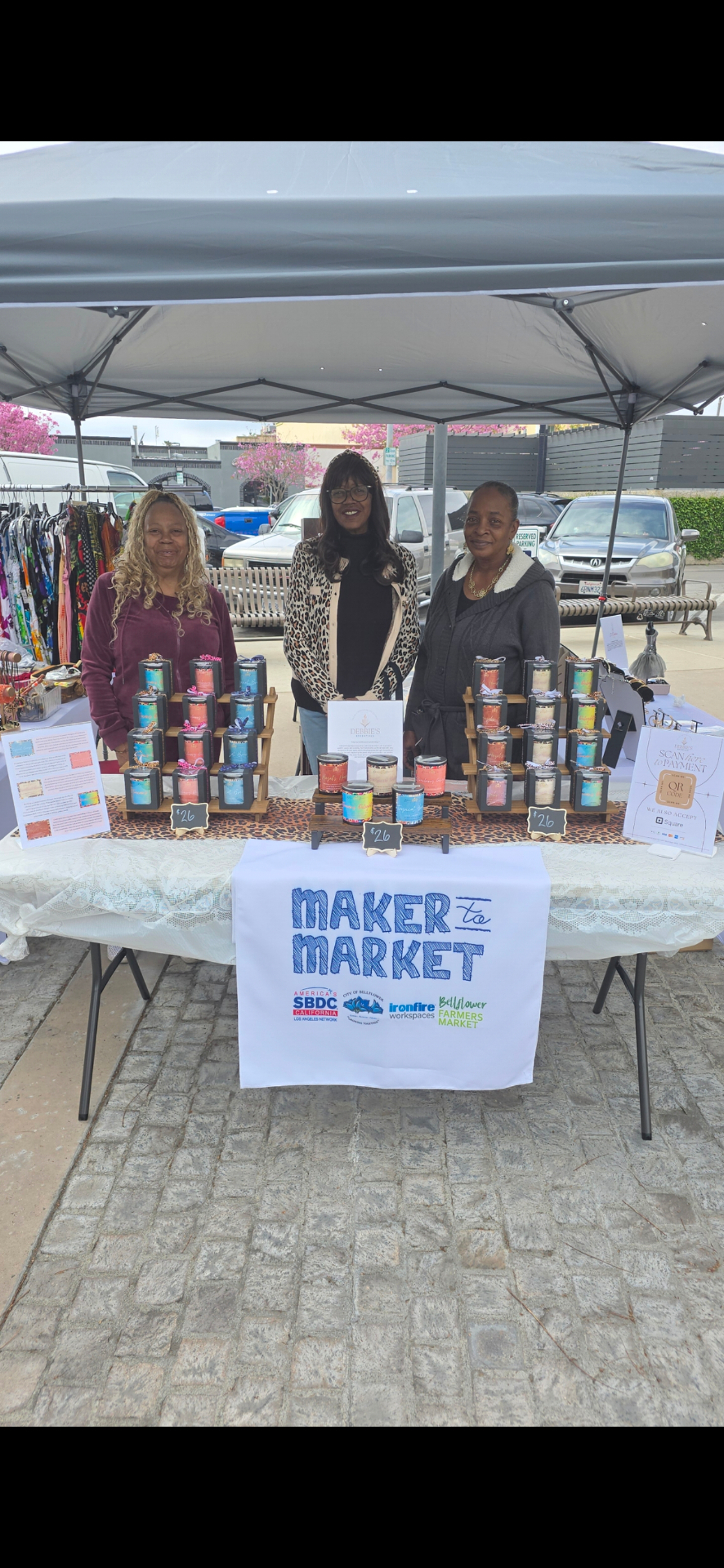 Debbie's Essentials at the Bellflower Farm & Craft Market